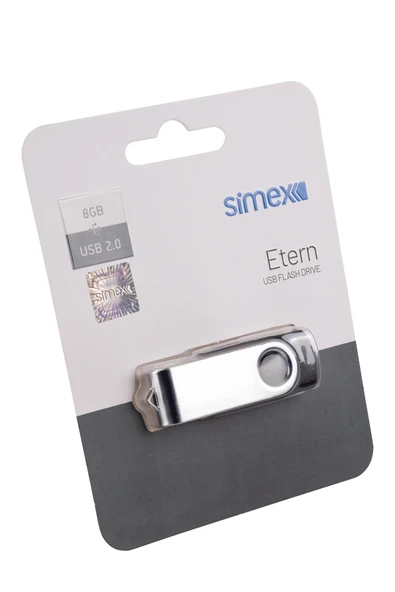 Simex SU-107 Etern 2.0  Metal  8GB USB Bellek - 2