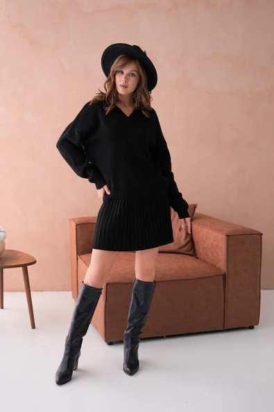 IŞŞIL 12284-Mini Etekli Triko Takım - 2