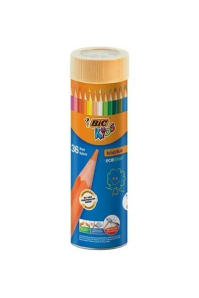 Bic Kids Evolution Kuru Boya Kalemi 36'lı Metal Tüp