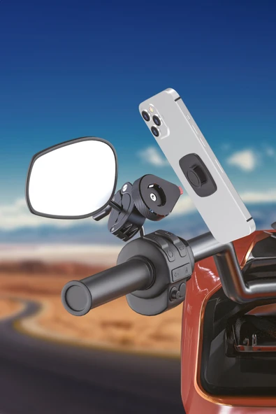 Simex Kilitli Motor Bisiklet Telefon Tutucu ST-205 Motohold - 4