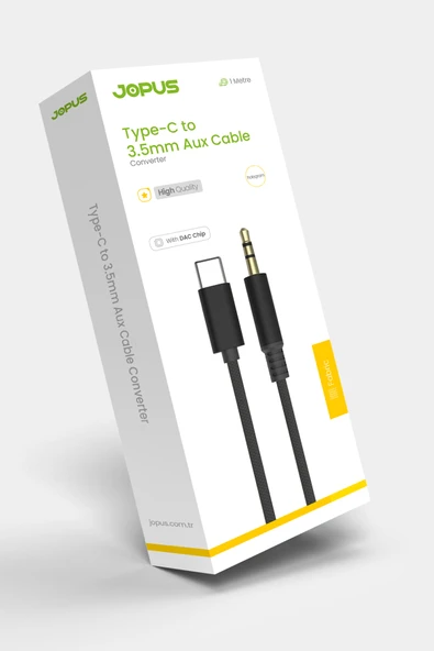 Jopus Universal Type C DAC Aux Dönüştürücü JO-TY07 - 3