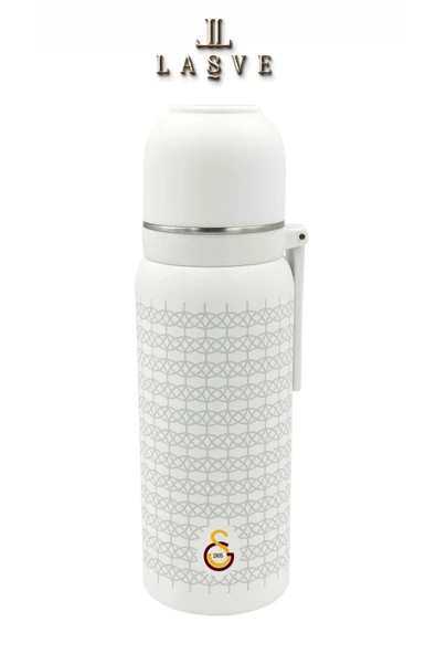 Galatasaray LİSANSLI 650ML YENİ SEZON ÇELİK TERMOS BARDAKLI ÖZEL KUTULU