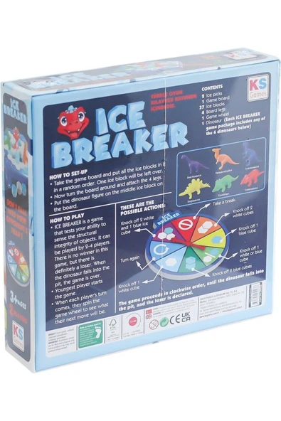 Ks Games İce Breaker(BUZ KIRMA) Çocuk Kutu Oyunu - Resim 2