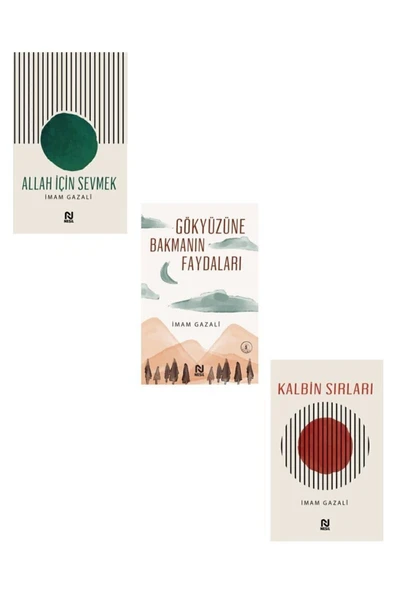 Nesil Yayınları Imam Gazali Seti 3 Kitap (gökyüzüne Bakmanın Faydaları + Kalbin Sırları + Allah Için Sevmek)