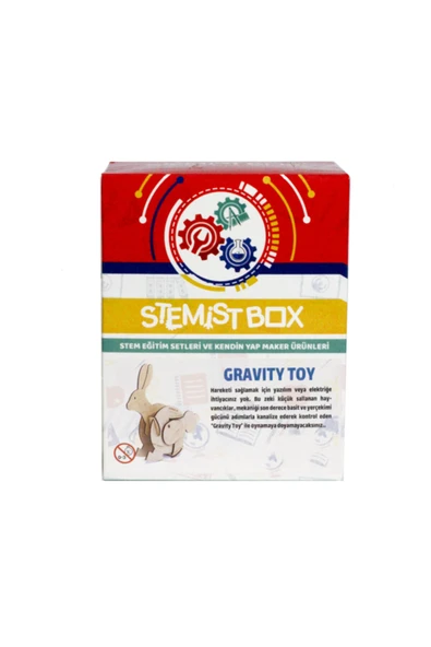 Stemist Box Gravity Toy Stem Seti (Eğitici Ve Öğretici Ahşap Oyuncak) - Resim 3