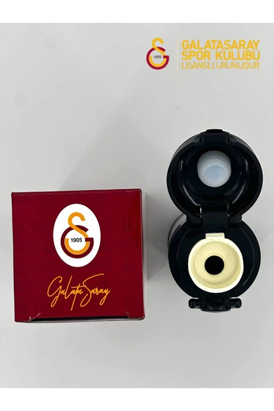 Galatasaray LİSANSLI ORİJİNAL YENİ SEZON GALATASARAY ÇELİK TERMOS MUG 500 ML - 3