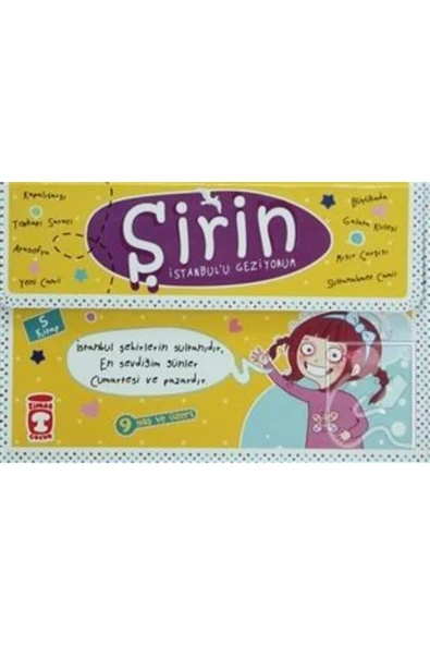 Timaş Çocuk Şirin Istanbul’u Geziyorum (5 Kitap Takım) ürün görseli 1