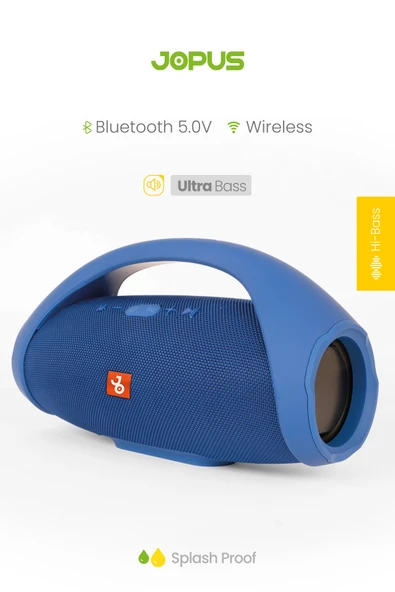 Jopus Yüksek Kalite Stereo Ses Bass Kablosuz Bluetooth Hoparlör Discover+ - 3
