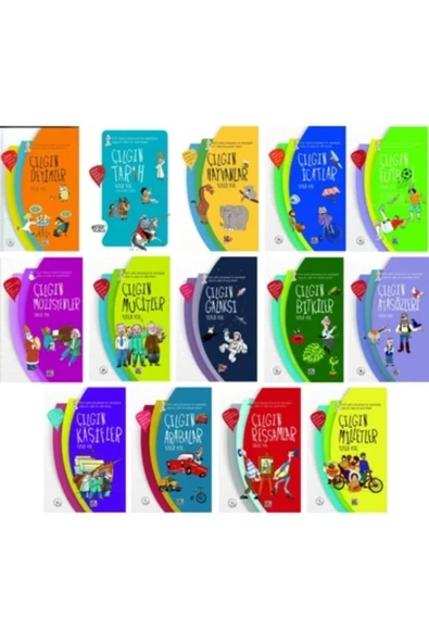 Nesil Çocuk Yayınları - Yusuf Asal - Çılgın Seti 14 Kitap - 3