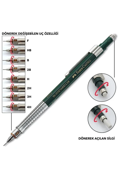 Faber Castell Vario Lüx Versatil Kalem 0.5 Mm ürün görseli 1