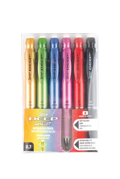 Serve Deep Versatil Uçlu Kalem 0.7mm - Metalik Renkler ürün görseli 1