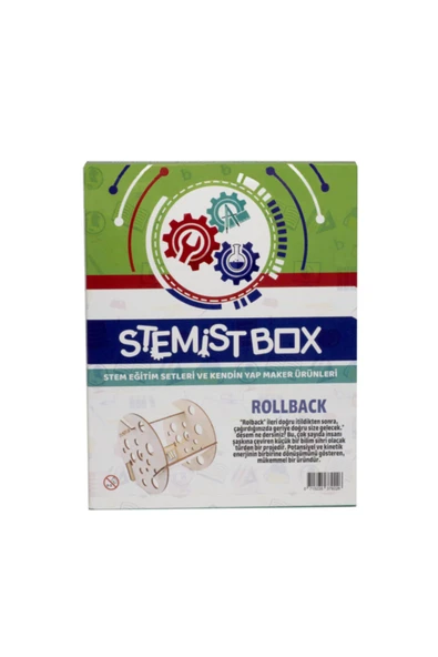 Stemist Box Rollback Ile Enerji Dönüşüm - Stem Eğitim Seti (Eğitici Ve Öğretici Ahşap Oyuncak) - 2