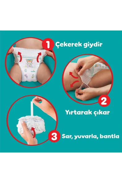 Prima Külot Bez, 5 Numara Bebek Bezi, 56 Adet, Fırsat Paketi - Resim 6