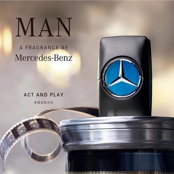 Mercedes-Benz Man EDT 100 ml Erkek Parfümü - Resim 8