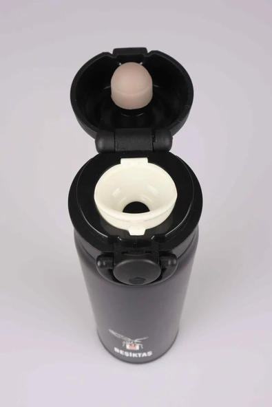 Beşiktaş Lisanslı Çelik Termos 500 ml Kilitli Mug - 2