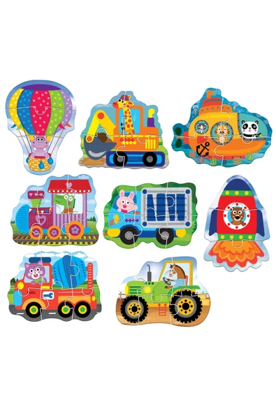 Circle Toys Beginner Puzzle Araçlar - Resim 4