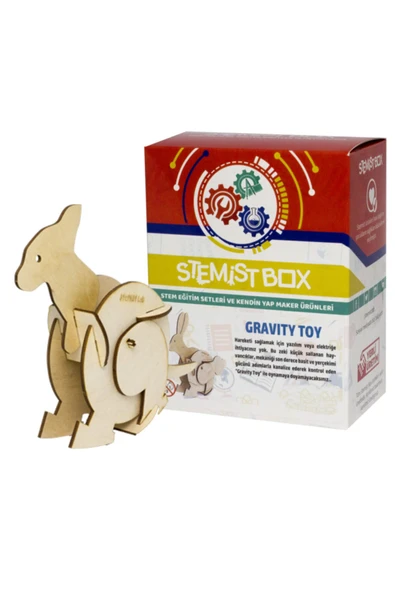 Stemist Box Gravity Toy Stem Seti (Eğitici Ve Öğretici Ahşap Oyuncak) ürün görseli 1