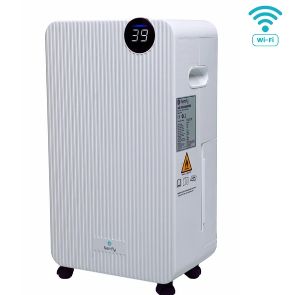 FLY10 Akıllı ( Wi-Fi ) Ev Tipi Nem Alma ve Hava Temizleme Cihazı ürün görseli 1