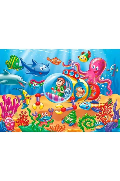 Ks Games Little Submarine 12 Parça Jumbo Puzzle Jp31006