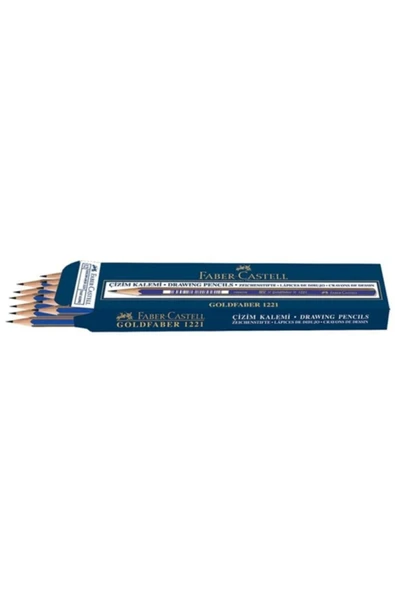 Faber Castell Goldfaber 12 Li 3h Dereceli Kurşun Kalem