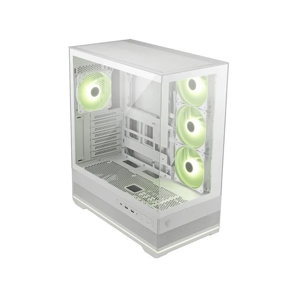 <![CDATA[MSI MAG PANO 110R PZ ARGB PANORAMIK GAMING MID-TOWER PC KASASI BEYAZ]]>