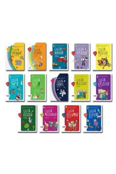 Nesil Çocuk Yayınları - Yusuf Asal - Çılgın Seti 14 Kitap - 2