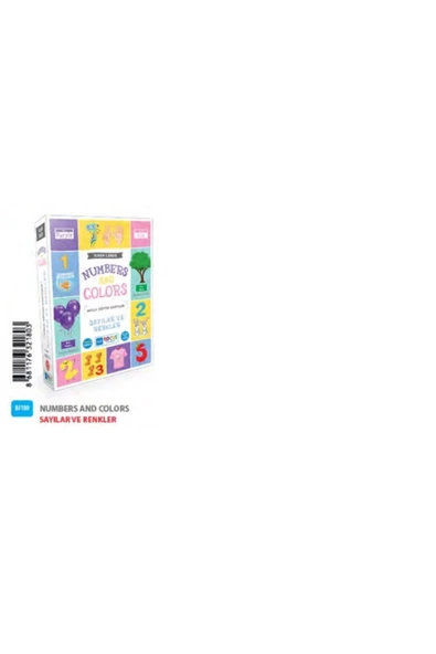 Blue Focus Yayınları Akıllı Eğitim Kartları- Sayılar Ve Renkler