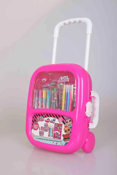 L.O.L. SURPRISE Lisanslı L.o.l Surprıse Çek Çek Çantalı Boyama Seti - 2