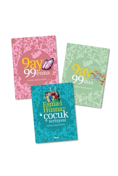 Nesil Yayınları 9 Ay 99 Esma/dua Ve Çocuk Terbiyesi 3 Kitap Set ürün görseli 1