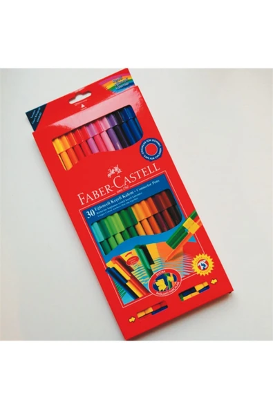 Faber Castell Eğlenceli Keçeli Kalem 30 Renk