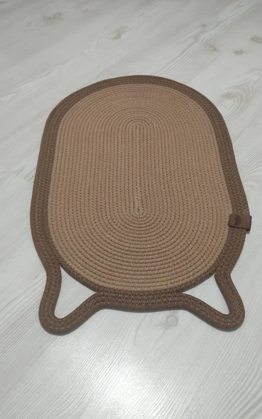 Mikopet Dekoratif Kedi Kulaklı Tırmalama Paspası - 4