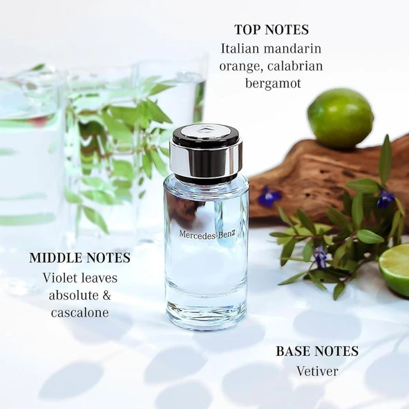 Mercedes-Benz Natural Spray EDT 120 ml Erkek Parfümü - Resim 6