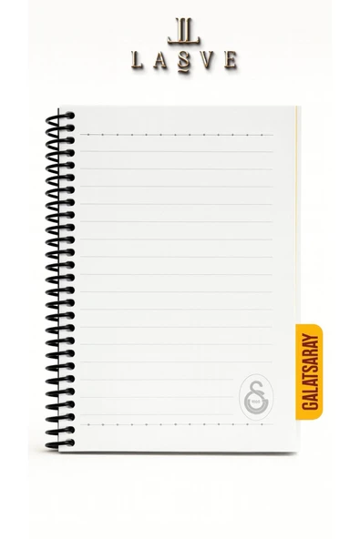 Galatasaray LİSANSLI YENİ SEZON SPİRALLİ PLANLAYICI BLOKNOT AYRACLI KARTON KAPAK - 5