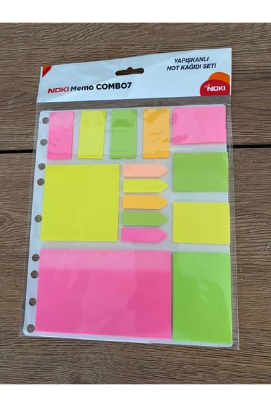 Noki Yapışkanlı Not Kağıdı Seti