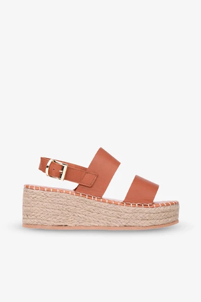 Stato Kalın Taban Kadın Sandalet Taba ürün görseli 1