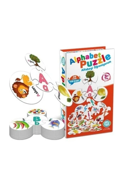 Circle Toys Alfabeyi Öğreniyorum - Eşleştirme Oyun Seti - 3