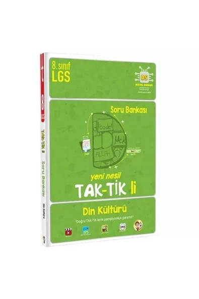 Tonguç Yayınları 8.Sınıf Taktikli Din Kültürü ve Ahlak Bilgisi Soru Bankası ürün görseli 1