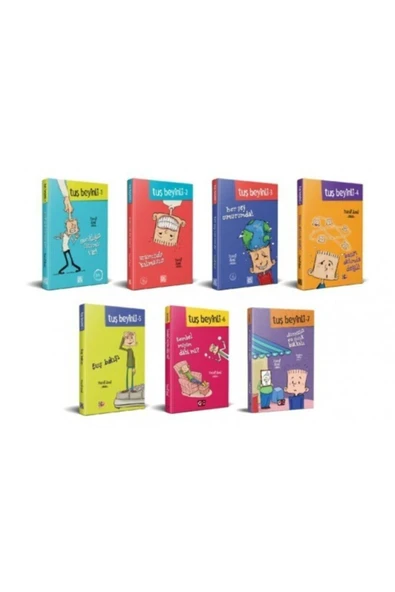 Nesil Yayınları Tuş Beyinli 1-2-3-4-5-6-7 Kitap Seti /yusuf Asal ürün görseli 1