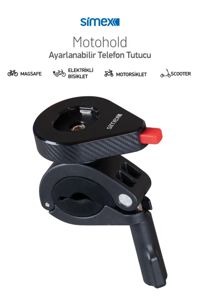 Simex Kilitli Motor Bisiklet Telefon Tutucu ST-205 Motohold