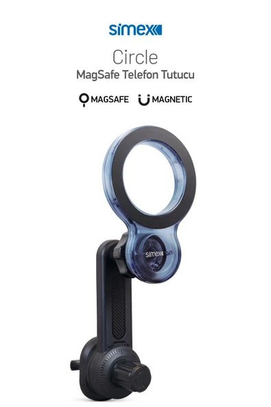 Simex Magsafe Petege Takmali Mıknatıslı Telefon Tutucu ST-204 Circle - 4