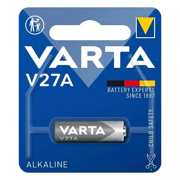 Varta V27a / Lr27 Alkalin 12 Volt Para Pil Tekli