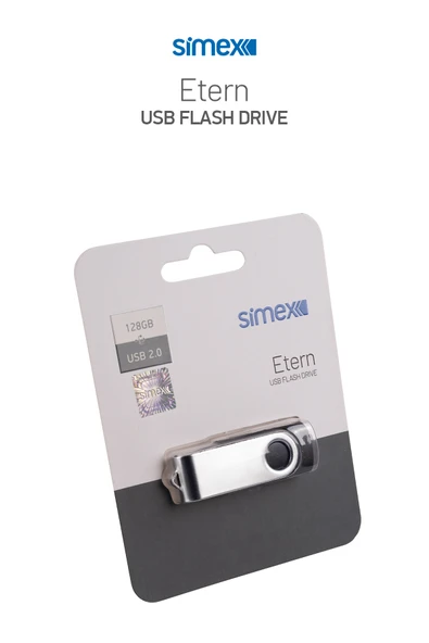 Simex SU-107 Etern 2.0  Metal  128GB USB Bellek - 5