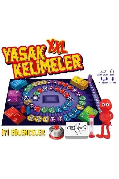 Ks Games Yasak Kelimeler XXL 25111 ve Tükenmez Kalem+Sezgistore Ayraç Cetvel - 2