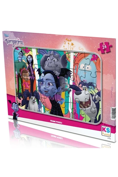 Ks Games Puzzle 24 Parça Vampirina Frame Puzzle
