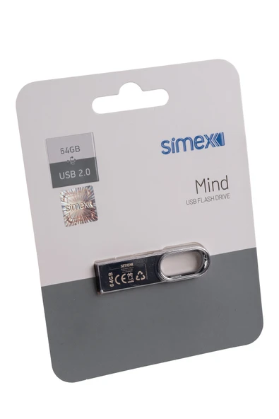 Simex SU-108 Mind 2.0  Metal  64GB USB Bellek - 4