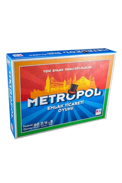 Ks Games Ks Game Metropol Emlak Ticaret Oyunu Monopoly Monopoli Yeni Model - 4