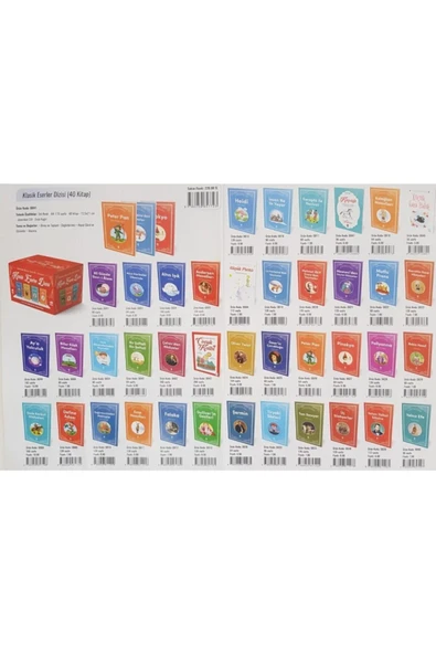 Ema Kitap Ema Klasik Eserler Dizisi 40 Kitap (100 Tem.eser)