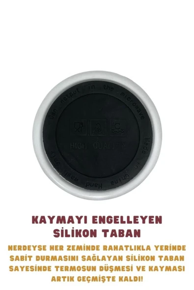 Galatasaray Lisanslı Çift Katlı Paslanmaz Çelik Termos Mug 8 Saat Sıcak Soğuk Hediye Kutulu 400ml - 3