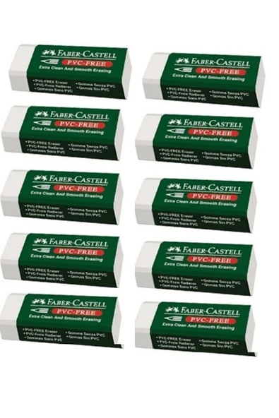 Faber Castell Silgi Beyaz Küçük Boy 10 Adet