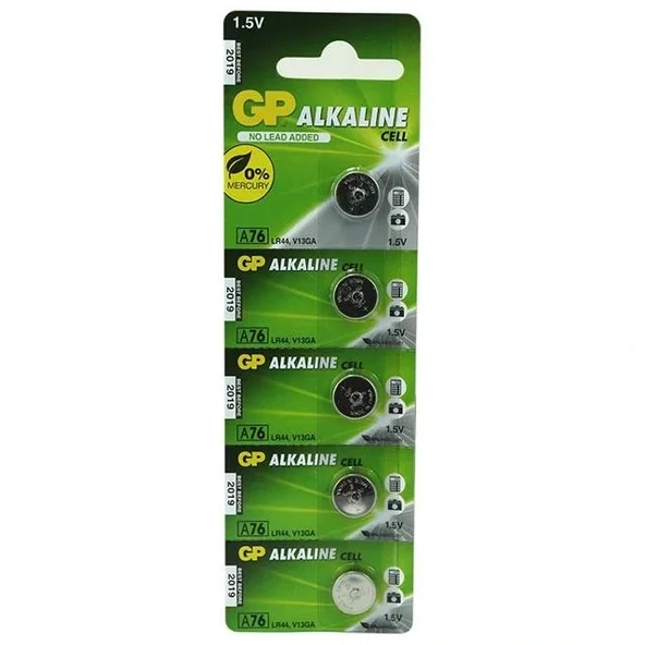 Gp A76 Lr44 Kartela 5'li Pil